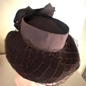 Accessories | Magnificent 194s Brown Felt Fedora With Wide  display picture 1